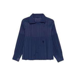 Pleats Please Blue Jackets - Oversized Jackets Women
